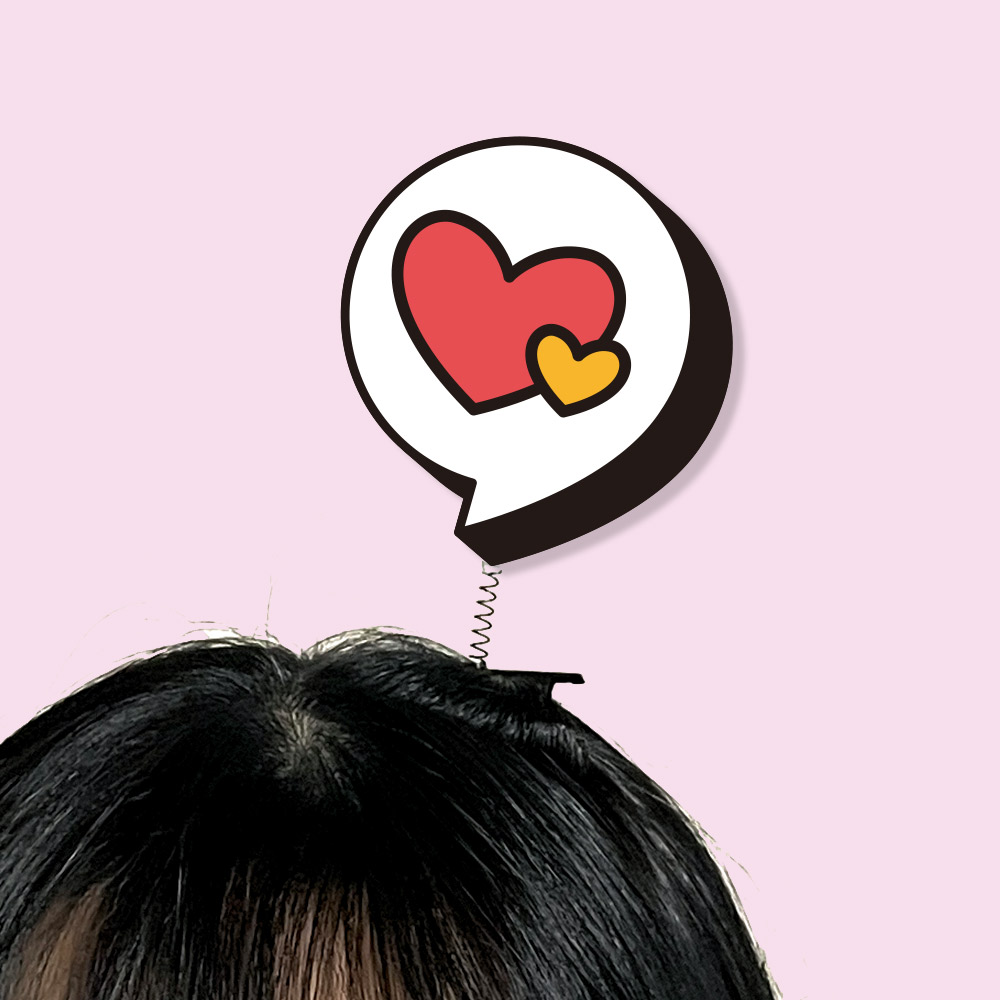 학교폭력예방 캠페인&middot;도서 행사용 POP 팝아트 모양 머리핀(5입)_일반_07