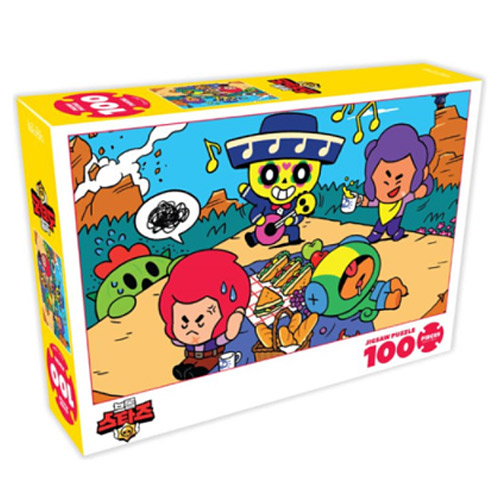 브롤스타즈 직소퍼즐 봄나들이 100pcs