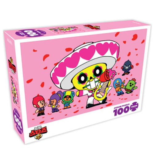 브롤스타즈 직소퍼즐 발렌타인 100pcs