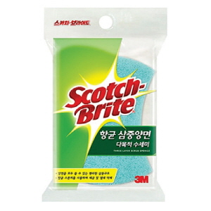 3M 항균 삼중양면 수세미