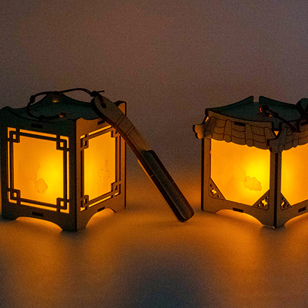 LED 나무공예 청사초롱 만들기(10인용)