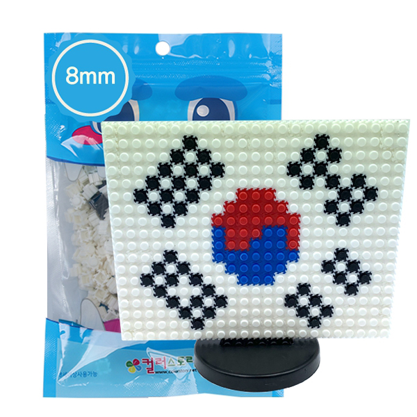 디폼블럭 8mm 태극기 만들기