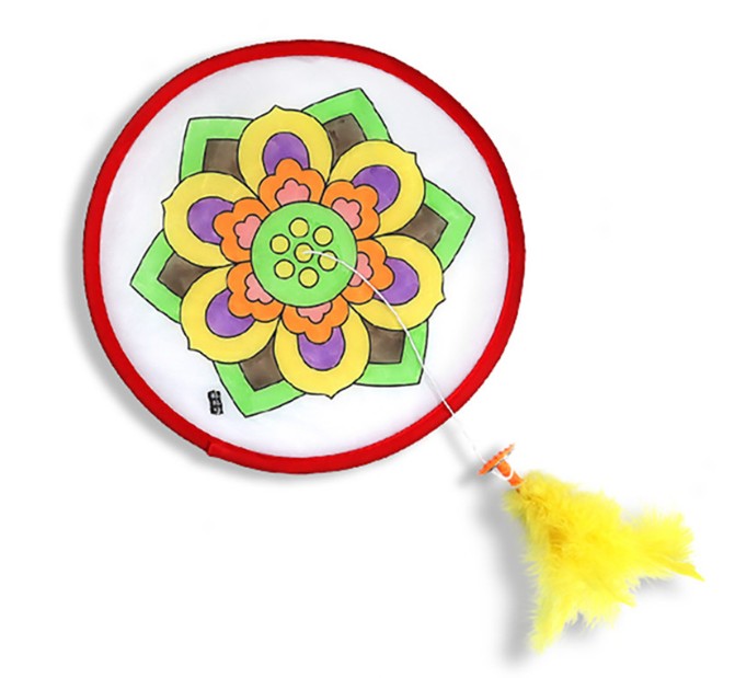 통통 컬러링 손제기