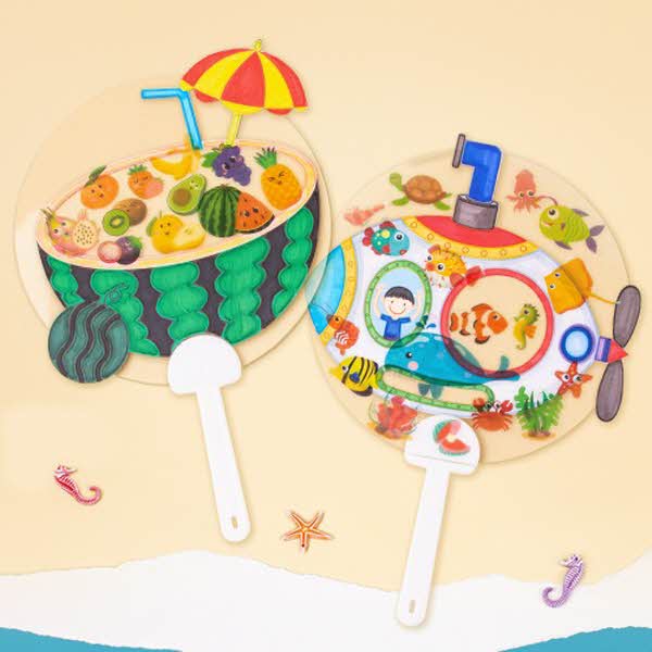 투명부채 - 여름꾸미기