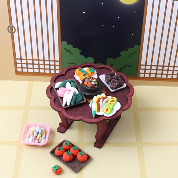 우드DIY  개다리소반 클레이세트(클레이포함)