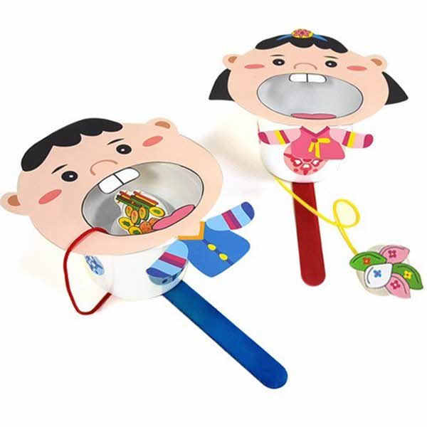 명절 음식 죽방울 놀이