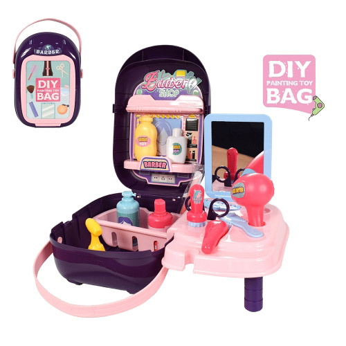 DIY 헤어샵 미용놀이 가방