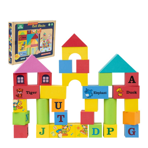 EVA 소프트 폼블럭 알파벳 63PCS