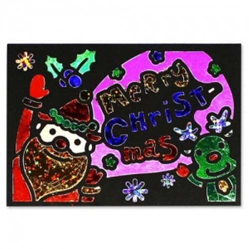 레이보우 포일아트 크리스마스 10인용