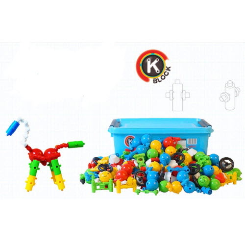 움직이는 입체블럭 케이블럭 200pcs