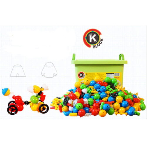 움직이는 입체블럭 케이블럭 420pcs