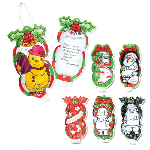 컬러룬 크리스마스 카드 12인용