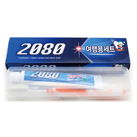 2080 치약칫솔 세트