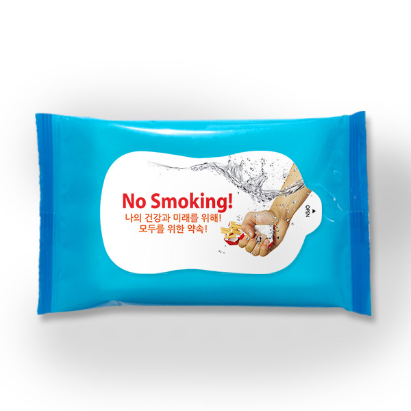 흡연예방 물티슈 10매입