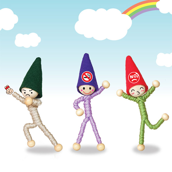 흡연예방 노담 인형 만들기 (4인용)