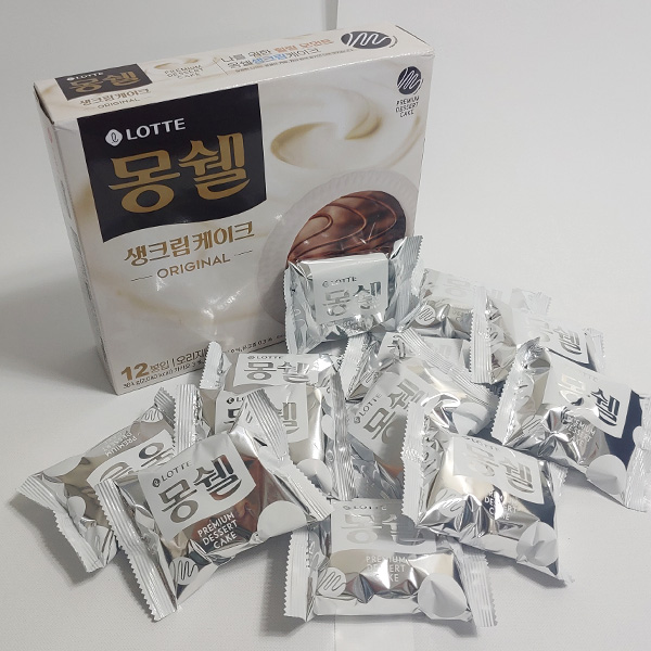 [과자파티] 몽쉘 1박스+메시지 스티커