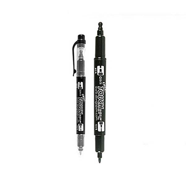 동아 원터치 양면 컴퓨터용 사인펜