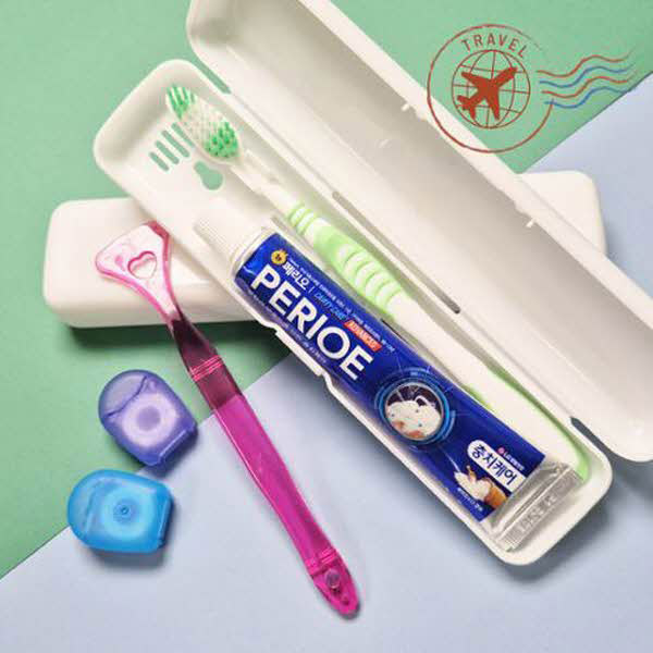 휴대용 치약칫솔 올인원 세트