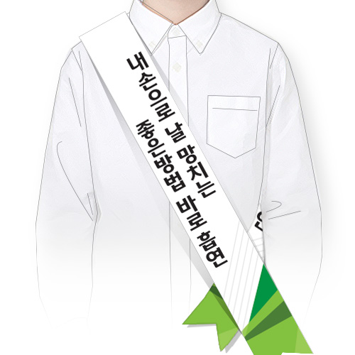 SG_27_캠페인용 어깨띠 SG시리즈