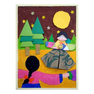 한복을 입고 강강술래(10인용)