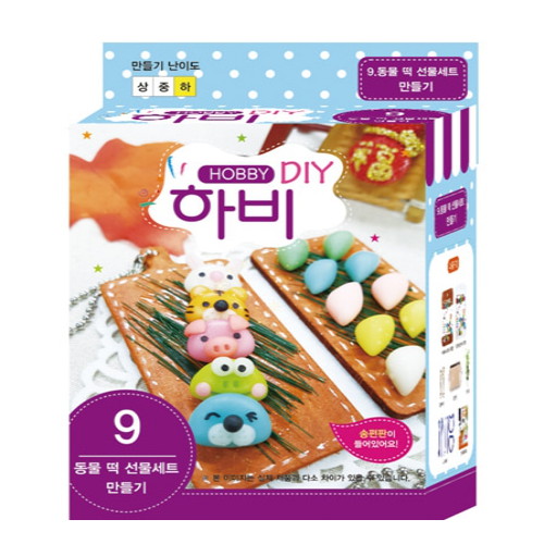 동물 떡 선물세트