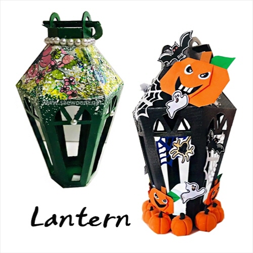 손쉽게 뚝딱 꾸미는 종이모형 생활도구 랜턴 꾸미기 10인용