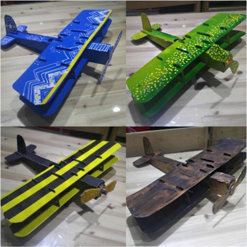 손쉽게 뚝딱 꾸미는 종이모형 생활도구 비행기 만들기