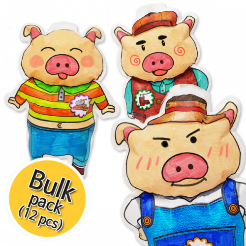 컬러룬 아기돼지 삼형제12인용