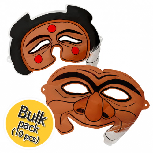 컬러룬 양반탈&부네탈10인용