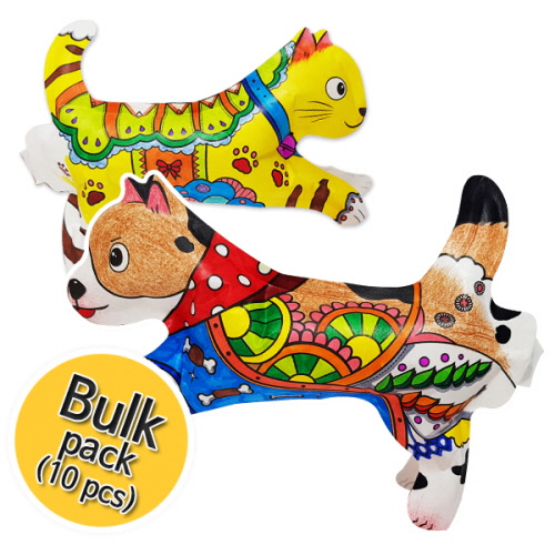 컬러룬 강아지&고양이10인용