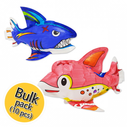 컬러룬 상어&돌고래10인용