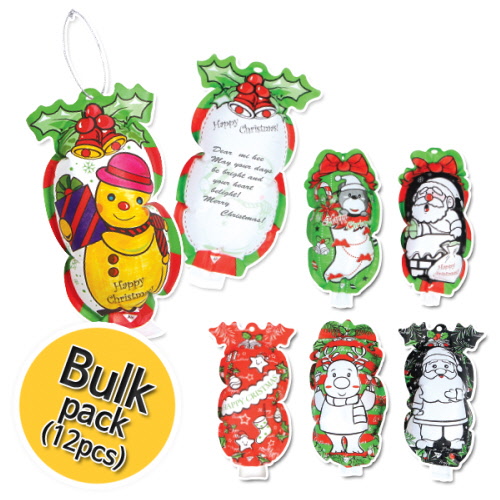 컬러룬 크리스마스카드12인용