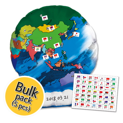 컬러룬 지구본5인용