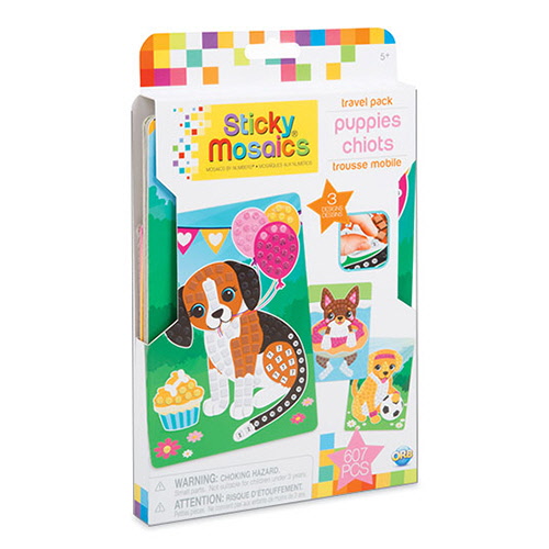 스티커모자이크 강아지3종