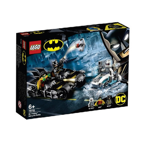 배트맨 미스터 프리즈의 배트사이클 전투