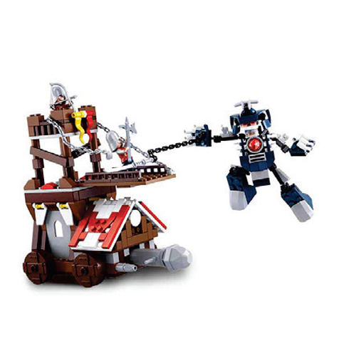 닌자로봇과의 대결