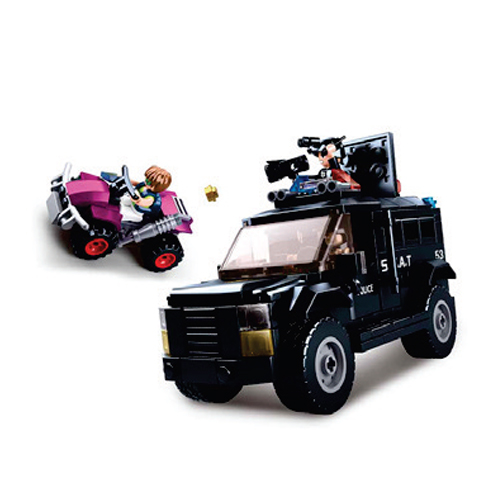 경찰특공대 차량추격